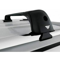 PORTAPACCHI FARAD COMPACT MITSUBISHI OUTLANDER DAL 2013 IN POI ALLUBLACK CON KIT