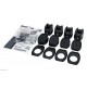 PORTATUTTO PROFESSIONALE CON BARRE IN ALLUMNIO PEUGEOT BIPPER 2008- ,KIT 2 BARRE