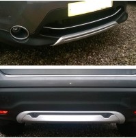 PROTEZIONI SPOILER SOTTOPARAURTI NISSAN QASHQAI J11 DAL 2014,SET 2 PEZZI,PER PDC