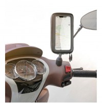 Porta telefono universale per scooter Smart Scooter Case,fissaggio a tubi 9-14mm
