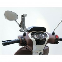 Porta telefono universale per scooter Smart Scooter Flow,fissaggio a tubi 9-14mm