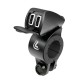 Presa USB da manubrio moto,doppia presa 5400mA,impermeabile, attacco universale