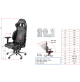 SEDILE SEDIA GAMING,UFFICIO,GIOCO SPARCO OFFICIAL ICON  SKY NERO/ROSSO,BRACCIOLI