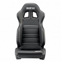 SEDILE SPORTIVO SPARCO ERRE 100 IN ECOPELLE NERO RECLIANBILE MY 2022