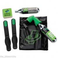 SLIME KIT RIPARAZIONE CAMERA D'ARIA,EROGATORE+PEZZE ADESIVE+2 ARIA CO2 16gr