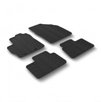 Set tappeti su misura in gomma - compatibile per Toyota Aygo X 5p (03/22 )