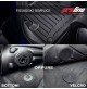 TAPPETI AUTO IN PVC A VASCHETTA 3D ANT+POST CON FIX ADAT.ALFA ROMEO STELVIO 2016