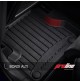 TAPPETI AUTO IN PVC A VASCHETTA 3D ANT+POST CON FIX ADAT.ALFA ROMEO STELVIO 2016