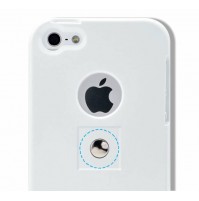 TETRAX, XCASE iPhone 5/5S bianco /white , custodia con magnete integrato 