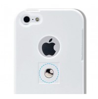 TETRAX, XCASE iPhone 5/5S bianco /white , custodia con magnete integrato 