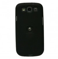 TETRAX, XCASE per SAMSUNG S3, NERA, custodia con magnete integrato 